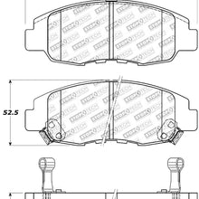 StopTech 309.07640 Street Performance Front Brake Pad