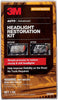 3M Headlight Restoration Kit, Simple Process to Restore Cloudy & Dull Headlights, Hand Application, 1 Kit (39084)