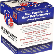 VP Racing 20,000 Mile Premium Full Synthetic Oil Filter,VP48, Fits Buick, Cadillac, Chevrolet, GMC, Chrysler, Dodge, Jeep