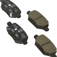 ACDelco 171-1206 GM Original Equipment Rear Disc Brake Pad Kit with Brake Pads and Clips