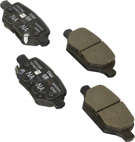 ACDelco 171-1206 GM Original Equipment Rear Disc Brake Pad Kit with Brake Pads and Clips