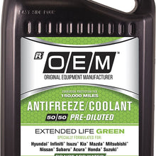OEM Recochem 86-384GROEMH Green Premium Antifreeze 50/50 Extended Life Green (50/50 pre-mix 1 gallon)