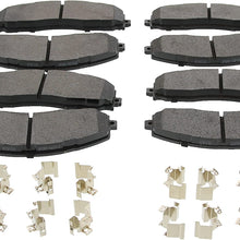 Brake Pads fit Ford F-350 F350 Super Duty Premium Front and Rear Race-Driven 2013-2019 OEM DC3Z-2001-E DC3Z-2200-D