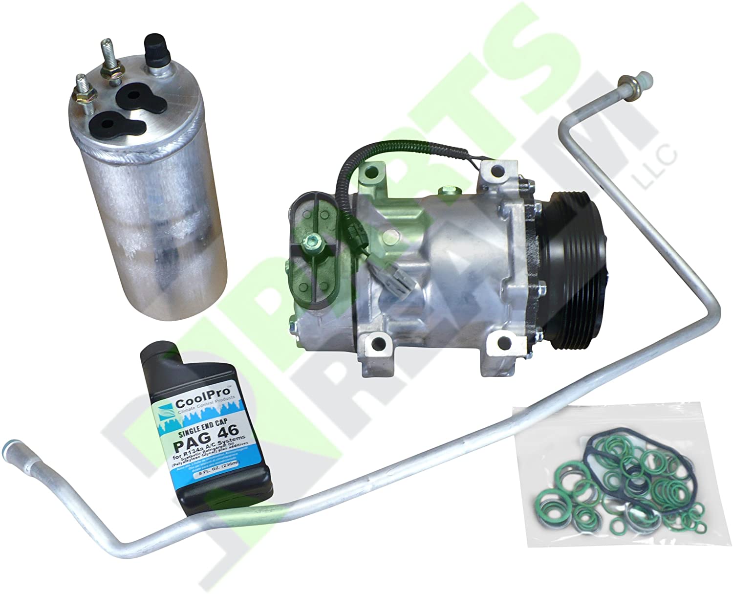 Parts Realm CO-2897AK5 Complete A/C Compressor Replacement Kit