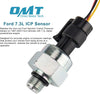 Ford 7.3 ICP Sensor with Pigtail Connector, Fits 1997-2003 Ford 7.3L Diesel Engines Powerstroke, Injection Control Pressure Sensor
