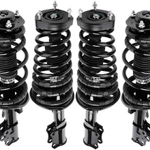 AUTOSAVER88 Complete Struts Front & Rear Coil Spring Assembly 171490 171491 171492 171493 Compatible with 2002 2003 Lexus ES300 & Toyota Camry 4pcs