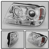 Spyder Auto 5011152 LED Halo Projector Headlights Chrome/Clear