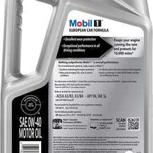 Mobil 1 High Mileage Full Synthetic Motor Oil 5W-30, 5 Quart