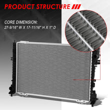 13041 Factory Style Aluminum Radiator Replacement for 08-12 Ford Escape/Mazda Tribute 3.0L AT