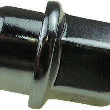 Dorman 611-306 Wheel Nut M12-1.50 Dometop Capped Nut - 19mm Hex, 37.6mm Length for Select Ford/Lincoln/Mercury Models - Chrome, 10 Pack