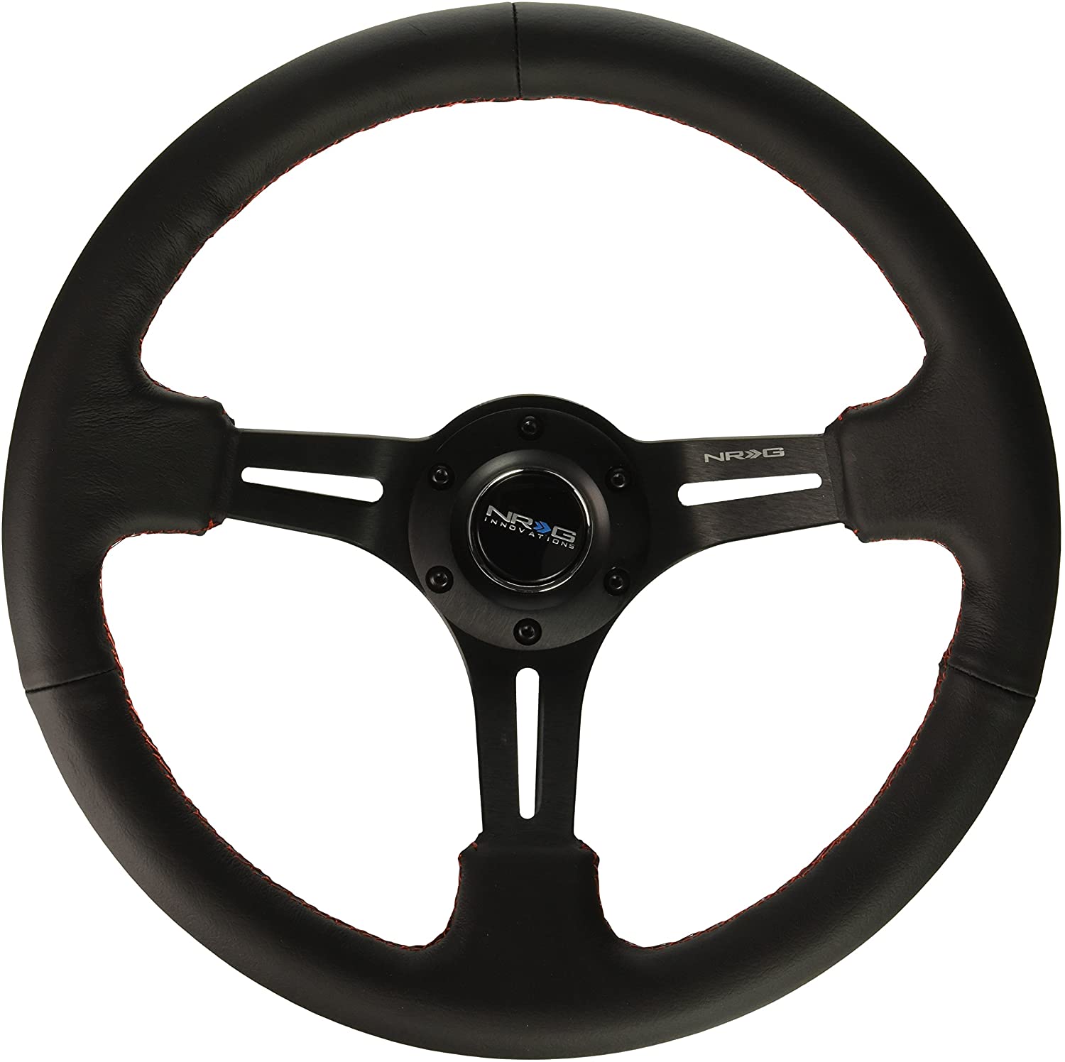 NRG Innovations RST-018R-RS Reinforced Steering Wheel (350mm Sport Steering Wheel (3