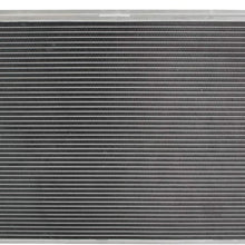 Aluminum Performance Racing Radiator Fits Chevy 31" 2 Row Single Pass Universal