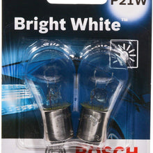 Bosch P21W Bright White Upgrade Minature Bulb, Pack of 2