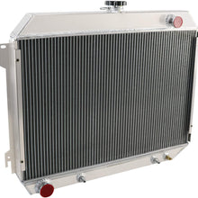 ALLOYWORKS 4 Row All Aluminum Radiator For 1968-1973 Dodge Charger/Plymouth Roadrunner 26" Core
