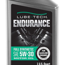 Lube-Tech 161881 Endurance Full Synthetic Dexos1 5W-30 Motor Oil (Pack of 6)