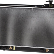 Replacement for Infiniti G35 V35 1-3/8 inches Inlet OE Style Aluminum Direct Replacement Racing Radiator