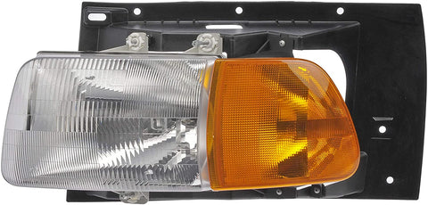 Dorman 888-5302 Driver Side Headlight Assembly for Select Ford / Sterling Truck Models