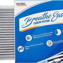 Spearhead Premium Breathe Easy Cabin Filter, Up to 25% Longer Life w/Activated Carbon (BE-161)