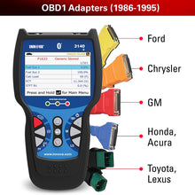 INNOVA 3140g Color Screen with Bluetooth Code Reader/Scan Tool with ABS and Live Data (for OBD2 Vehicles with OBD1 Coverage and 3.5in Display)
