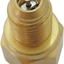 JEM&JULES New R134A Adapters Refrigerant Tank/Vacuum Pump 1/2 inch Acme Female x 1/4 inch Male Flare