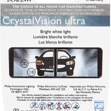 PHILIPS 7443CVB2 7443 CrystalVision Ultra Miniature Bulb, 2 Pack