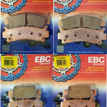 EBC FA701SV & FA702SV Front & FA703SV & FA704SV rear Severe Duty Brake pad kit fits Honda Pioneer 1000 & 1000-5
