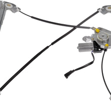 Dorman 741-431 Front Passenger Side Power Window Motor and Regulator Assembly for Select Ford Models (OE FIX), Black
