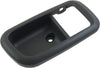 Dorman 91356 Front Passenger Side Interior Door Handle Bezel for Select Toyota Models, Deep Gray