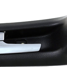 Dorman 82631 Front Driver Side Interior Door Handle for Select Pontiac Models, Black and Chrome
