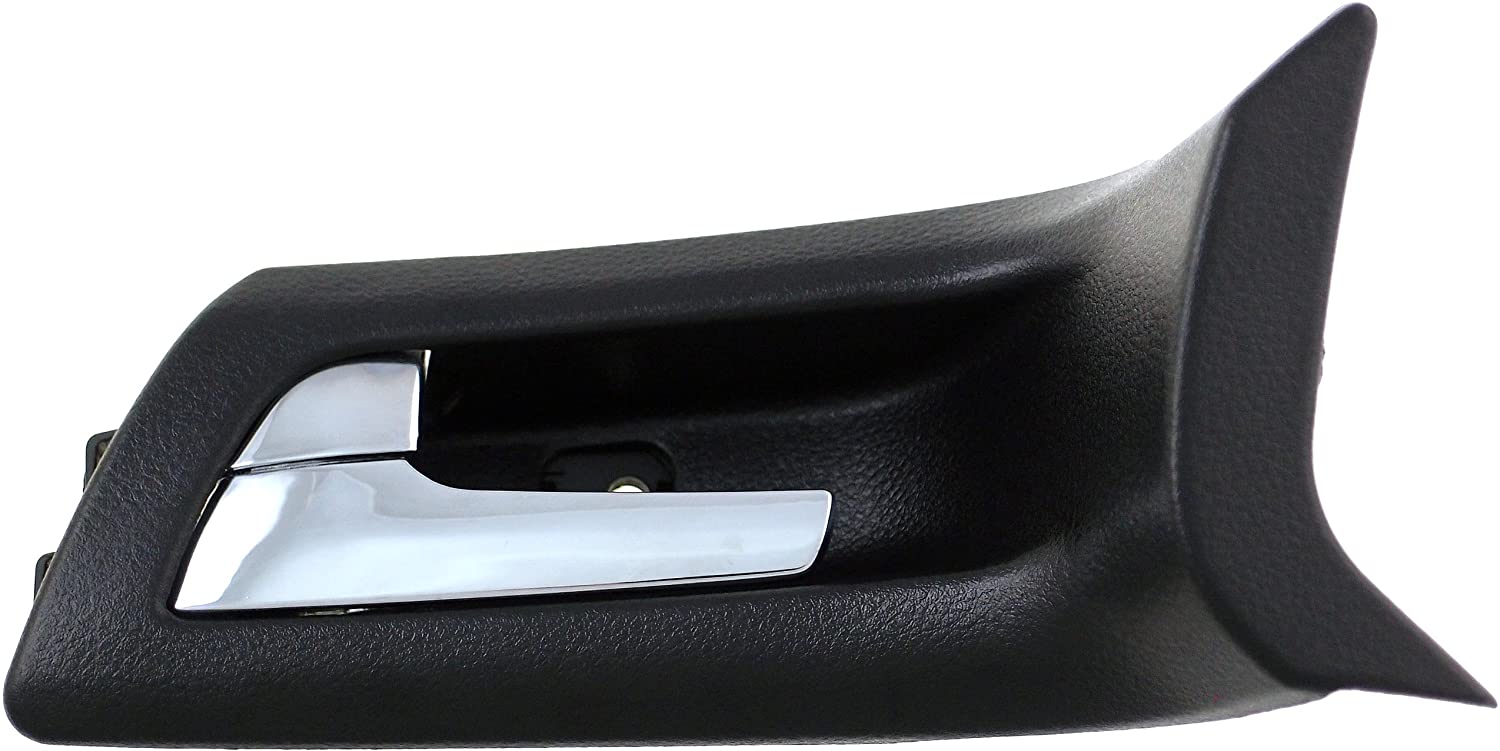 Dorman 82631 Front Driver Side Interior Door Handle for Select Pontiac Models, Black and Chrome