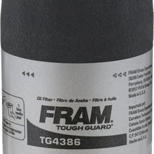 FRAM Ultra Synthetic Automotive Replacement Oil Filter, Designed for Synthetic Oil Changes Lasting up to 20k Miles, XG4386 with SureGrip (Pack of 1)