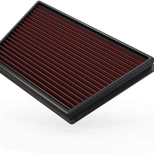 K&N Engine Air Filter: High Performance, Premium, Washable, Replacement Filter: Fits 2011-2018 Land Rover L4 (Discovery Sport, Range Rover Evoque, LR2, Freelander), 33-2991