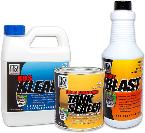 KBS Coatings 52050 Large Cycle Tank Sealer Kit