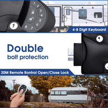 MKING Entry Door Lock Latch Keyless Handle Knob Deadbolt RV Caravan Trailer Car Camper | waterproof |fireproof | impact resistance |water resistance |fire resistance,