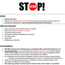 QAA fits 2017-2020 Honda CR-V 4 Piece Stainless Pillar Post Trim PP17235