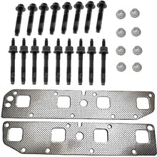 Everbuilt Exhaust Manifold Gasket Set Compatible For Dodge Ram Charger Durango 5.7 L Engines From 2003 – 2008. Set Include Both Exhaust Gaskets + Bolts + Studs and Nuts.