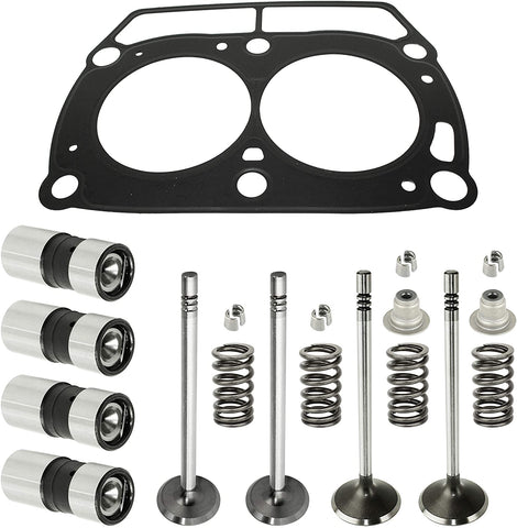 Caltric Cylinder Head Valve Gasket Kit Compatible with Polaris Ranger Crew 800 4X4 EFI 2011 2012 2013 2014