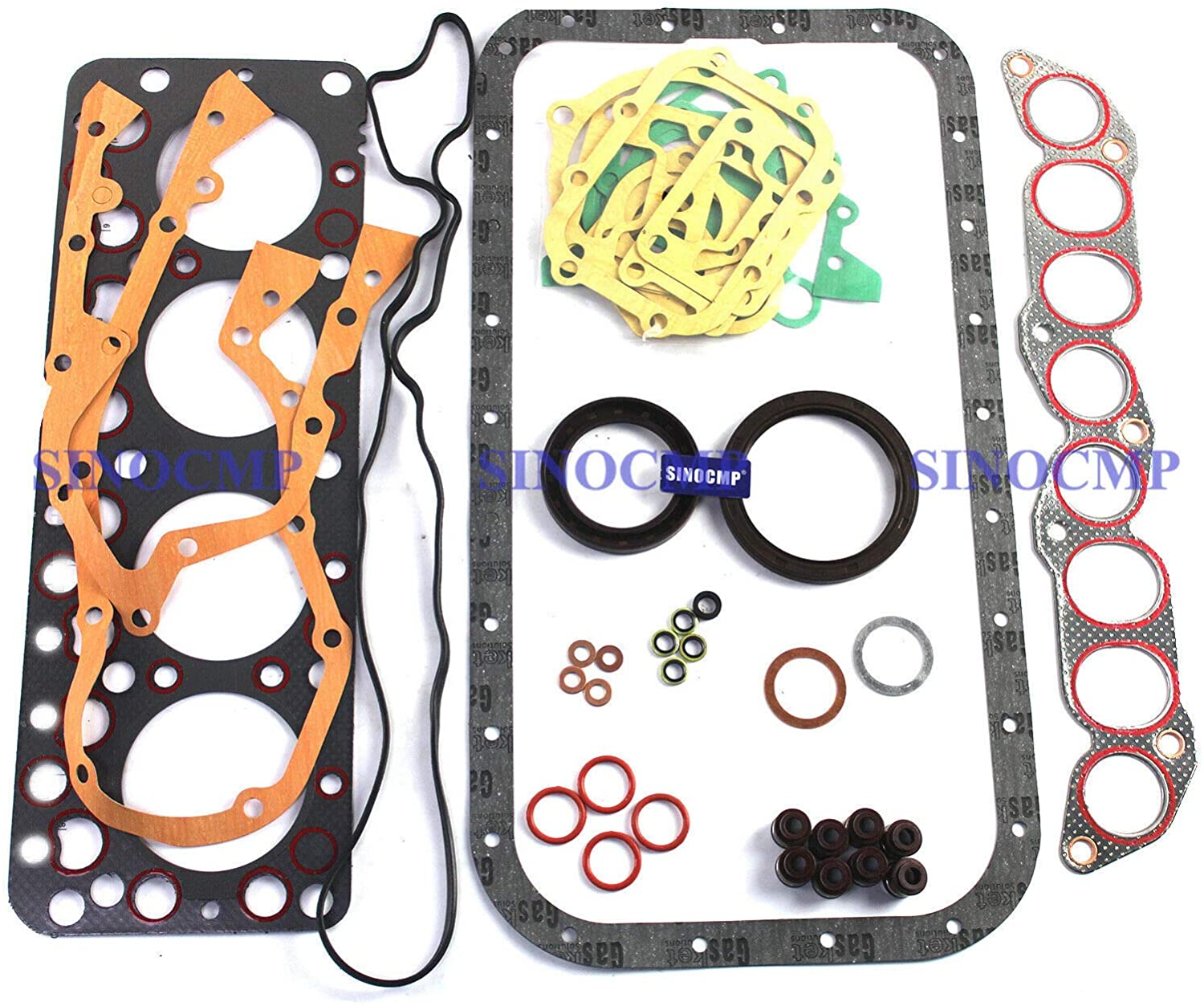 SD22 SD-22 SD20 Engine Gasket Kit - SINOCMP Excavator Parts for Nissan Construction Machinery 10101-Y7525 Engine Gasket Kit
