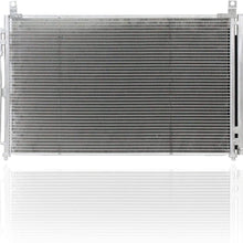 A-C Condenser - PACIFIC BEST INC. For/Fit 4462 14-18 Infiniti Q50 Hybrid With Receiver & Dryer
