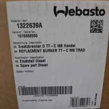Webasto Thermo Top heater Diesel burner kit 12v | 92995C | 1322639A | 92595D