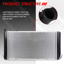 1693 Factory Style Aluminum Radiator Replacement for 92-00 Chevy/GMC C/K Suburban 5.0L/5.7L/7.4L