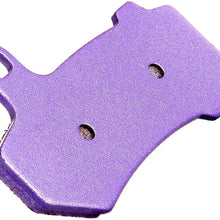 TUPARTS Front and Rear Brake Pads FA409 Fit for 2008-2017 Harley-Davidson Street Glide 2006-2007 Harley-Davidson Street Rod 2009-2013 Harley-Davidson Tri Glide