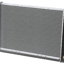 Replacement for Chevy S10 / GMC Sonoma 2.2L 1-5/16 inches Inlet OE Style Aluminum Direct Replacement Racing Radiator