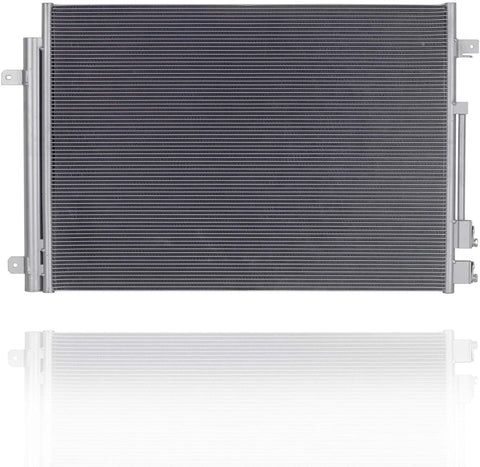 A-C Condenser - PACIFIC BEST INC. For/Fit 17-20 Chrysler Pacifica 17-19 Hybrid With Receiver & Dryer - 68339992AA