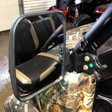 Side View Mirror Set Fits Polaris Ranger XP900 2013+ Lock N Ride Cab Frame (NOT for Round ROLL Bars)