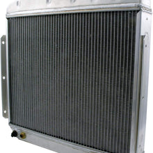 Allstar Performance ALL30005 Radiator for Chevy 6-Cylinder with Transmission Cooler 1955-1956