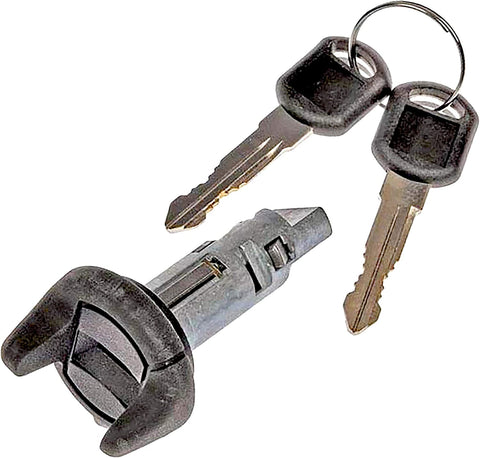 APDTY 035904 Ignition Lock Cylinder with 2 New Keys (Fits Numerous GM Vehicles, View Compatability Chart To Verify Your Model; Replaces D1487D, 26049532)