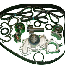 Timing Belt Kit Replacement for Toyota 4runner 1996 to 2002 3.4L V6 Toyota Tacoma 1995-2004 vehicles with Ol Cooler Aisin Water pump Mitsuboshi Timing Belt Bando Drive Belts Japanese seals GMB Bearing