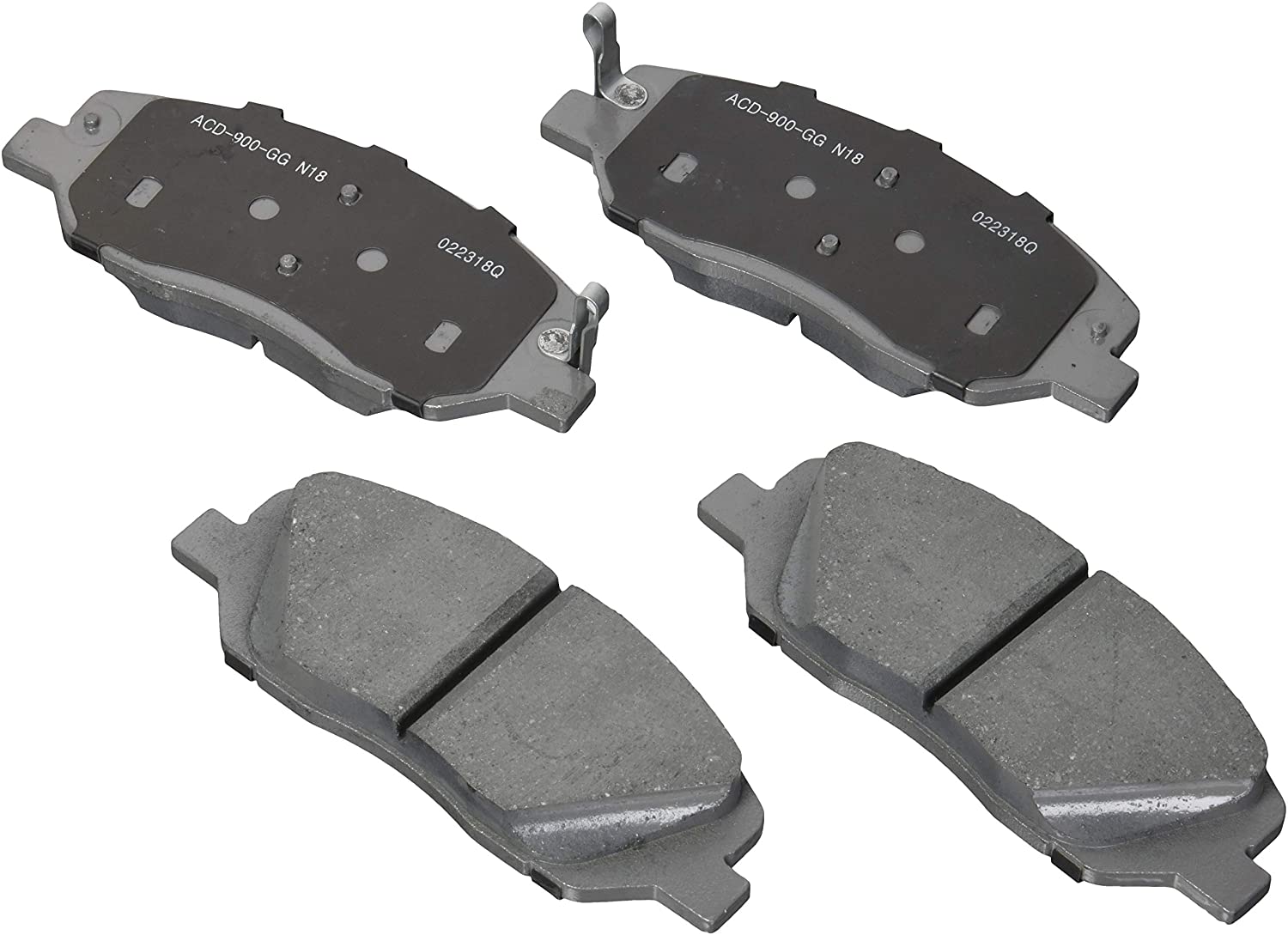 ACDelco 14D1917CH Disc Brake Pad Set, 1 Pack