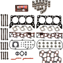 Evergreen HSHBLF8-20502 Head Gasket Set Head Bolts Lifters Compatible With 01/15/1998-04 Ford Mustang F150 3.8 4.2